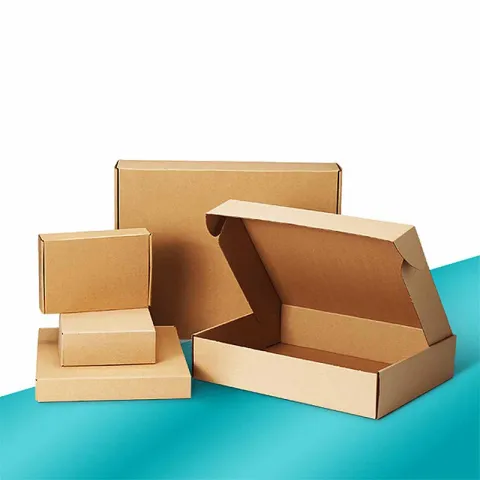 Brown Kraft Mailer Boxes